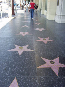 Hollywood Walk of Fame Hollywood, California