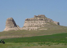 Courthouse and Jail Rocks Scottsbluff, Nebraska
