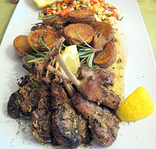 New Zealand Lamb Chops Sweetwater Restaurant Jackson Hole, Wyoming