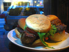 Angus Burger Blue Pearl New Haven, Connecticut