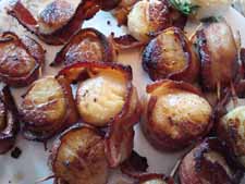 Bacon Wrapped Sea Scallops Bistro LaFayette Alexandria, Virginia