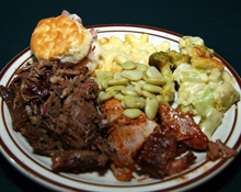 BBQ mutton at Old Hickory Owensboro Kentucky