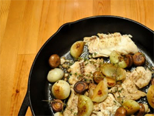 Black Skillet Wild Fish Commander's Palace New Orleans, Louisiana