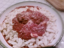 Cavatelli pasta Harvest Restaurant Madison, Wisconsin