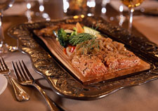 Cedar Plank Salmon Falls Terrace Olympia, Washington