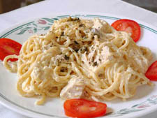 Chicken Alfredo Linguini Raziel's Vermillion, South Dakota