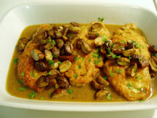 Chicken Marsala Gardner's Seafood & Pasta Olympia, Washington