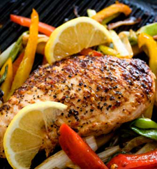 Chicken Breast Knotty Pine BBQ Tulsa, Oklahoma