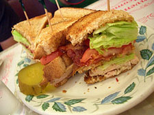 Clubhouse Sandwich Past Tmes Watertown, South Dakota
