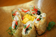 Jumbo Lump Crab Spring Roll Fountain Philadelphia, Pennsylvania