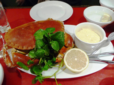 Dressed Dorset Crab Le Caprice London, England