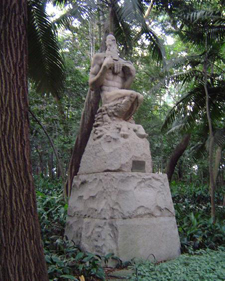 Fauna statue Sao Paulo, Brazil