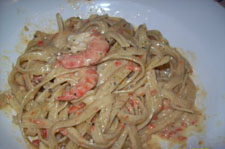 Spinach Fettucini Gardner's Seafood & Pasta Olympia, Washington