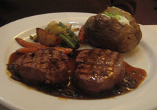 Filet Chez Betty Restaurant Park City, Utah