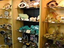 giftshop at Rice Northwest Musuem of Rocks and Minerals, Oregon