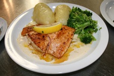 Grilled Salmon McKinley Cowboy Ciao Scottsdale, Arizona