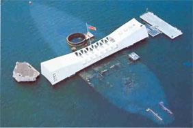 USS Arizona Memorial in Honolulu