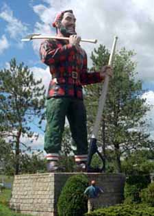Paul Bunyan Statue Bangor, Maine
