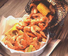 Bucket of shrimp Sweetwaters Eau Claire, Wisconsin