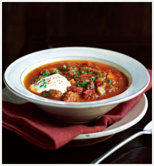 Goulash soup Steirer Graz, Austria