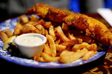 Fish 'n Chips Le Lapin Saute Quebec City, Quebec, Canada