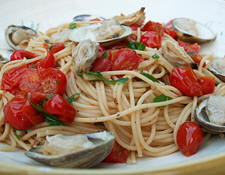 Pasta Vongole Bellissimo Restaurant Winnipeg, Manitoba, Canada